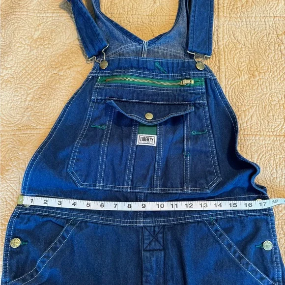 Liberty Men's Blue Denim Overalls - Picture 4 of 8